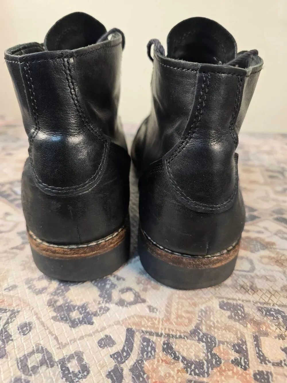 Timberland Chukka Boots Premium Black Leather Men’s Size 9